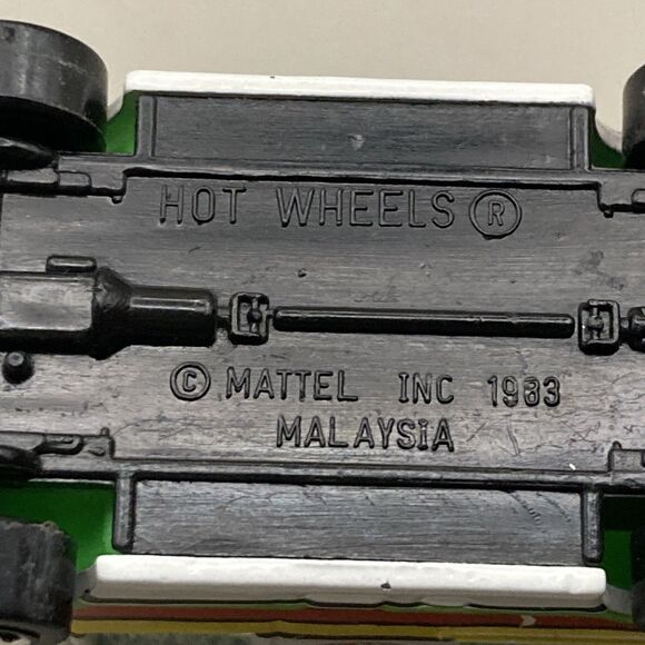 1983 Hot Wheels FOOD TRUCK Van Jamaica RASTA Fruit & Veggies VINTAGE TOY Mattel - Picture 8 of 9